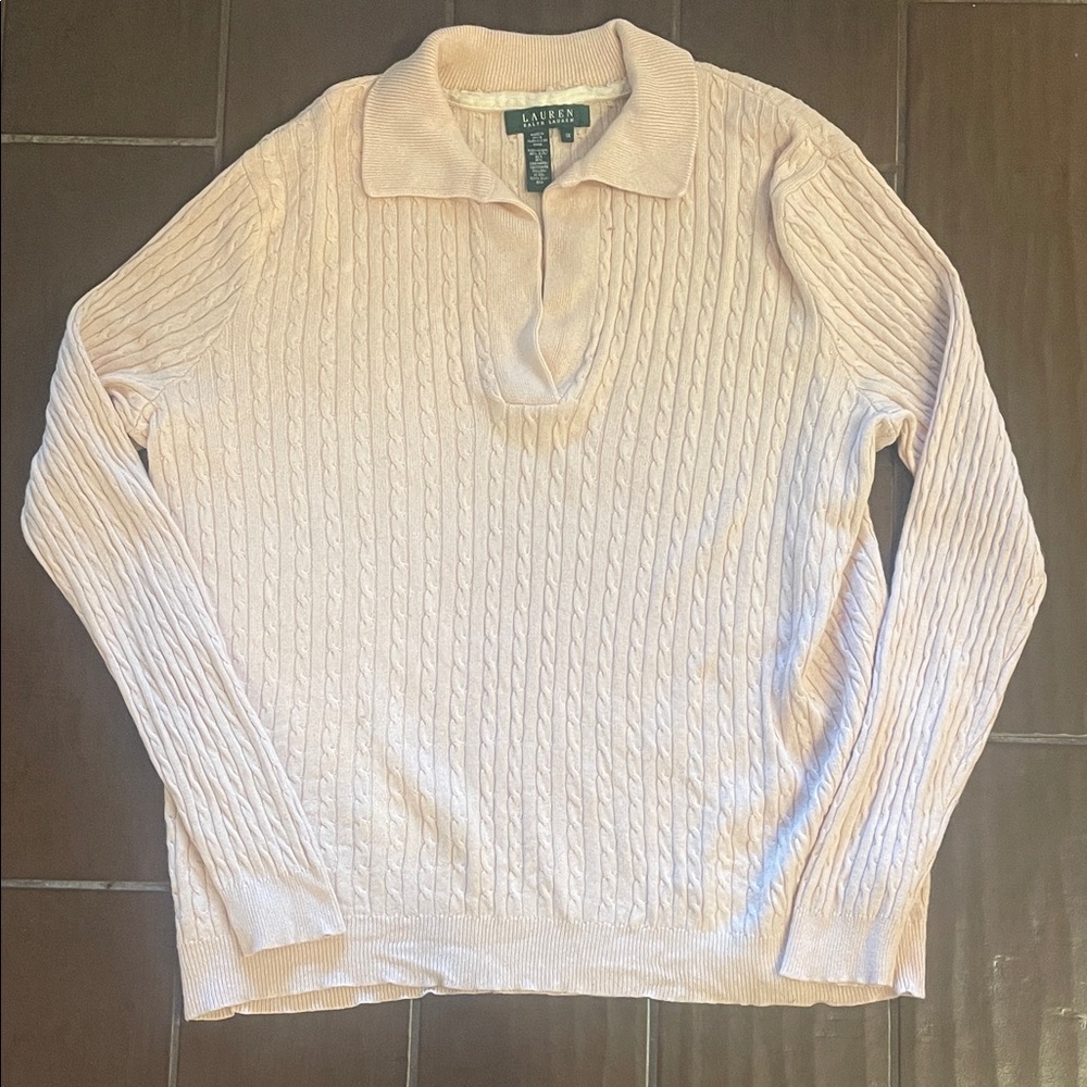 Ralph Lauren light pink Sweater
